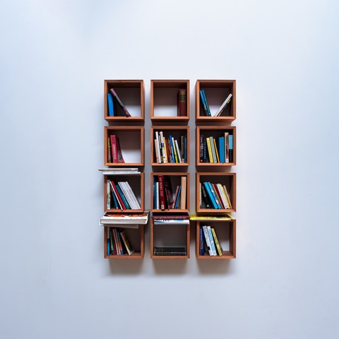 Bookshelf at NDSM